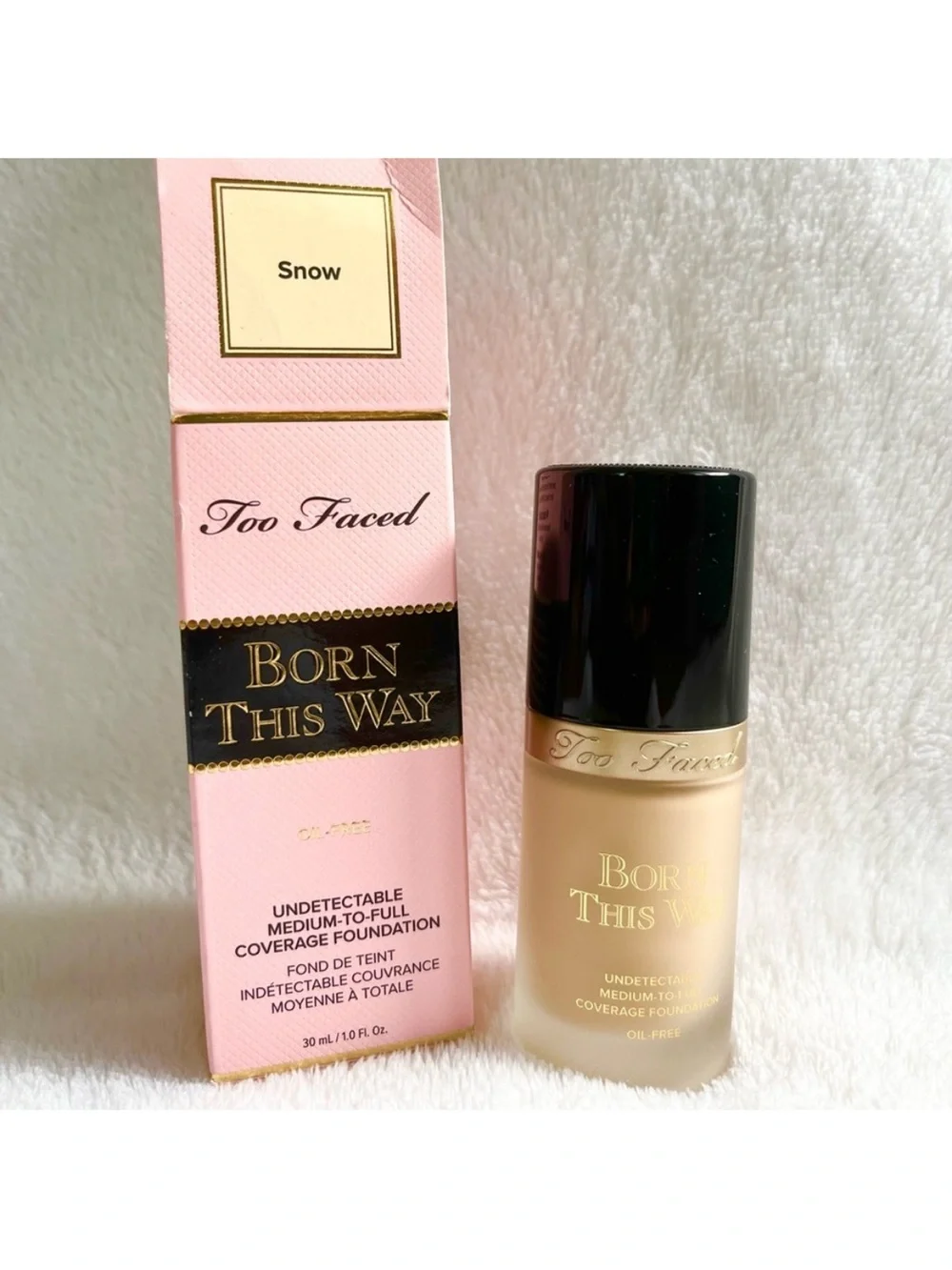 Too Faced Born This Way Oil Free Foundation 1 oz / 30 ml #SNOW